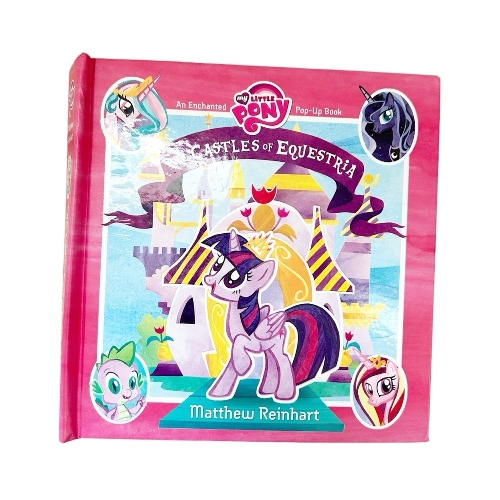 G4 Pop-Up Book My Little Pony The Castles of Equestria Hasbro Hardcover